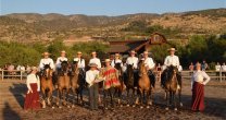 Escuadra Ecuestre Amazonas del Rodeo Chileno tuvo su lanzamiento oficial