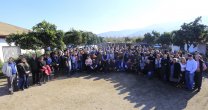 Agua de los Campos armó una linda fiesta para celebrar con los Vicecampeones de Chile