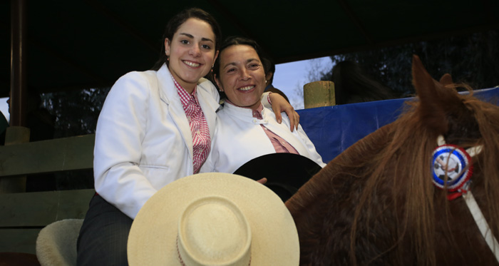 Andrea Castagnoli y Josefina Easton dejaron bien puesto al Sur en Valdivia de Paine