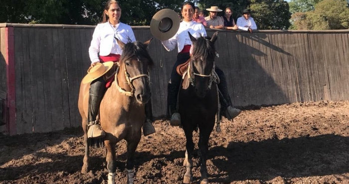 Valentina Herrera y Constanza Araya ganaron rodeo promocional femenino del Norte