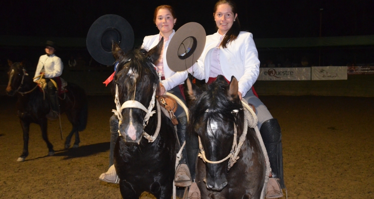Josefina Zúñiga y Marjorie Hermosilla fueron las mejores en X Final de los Rodeos Promocionales Femeninos
